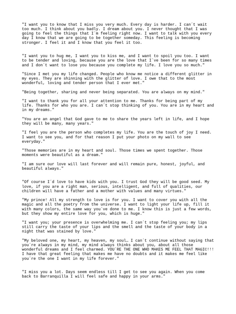 Text | PDF | Love | Feeling