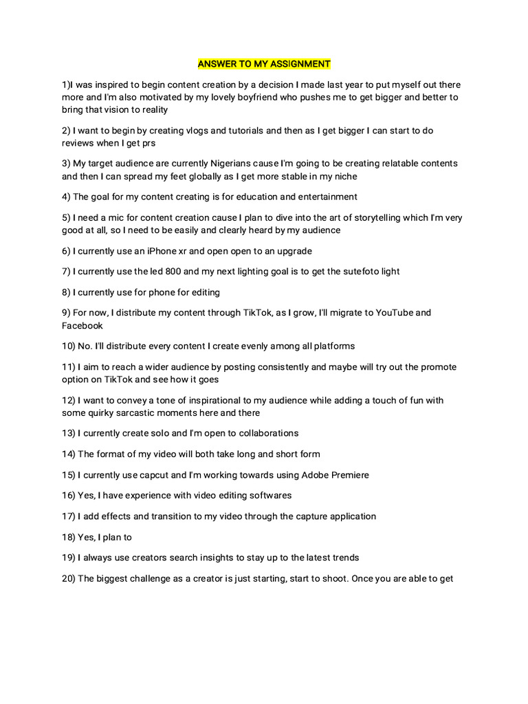 Answer To My As-Wps Office | PDF