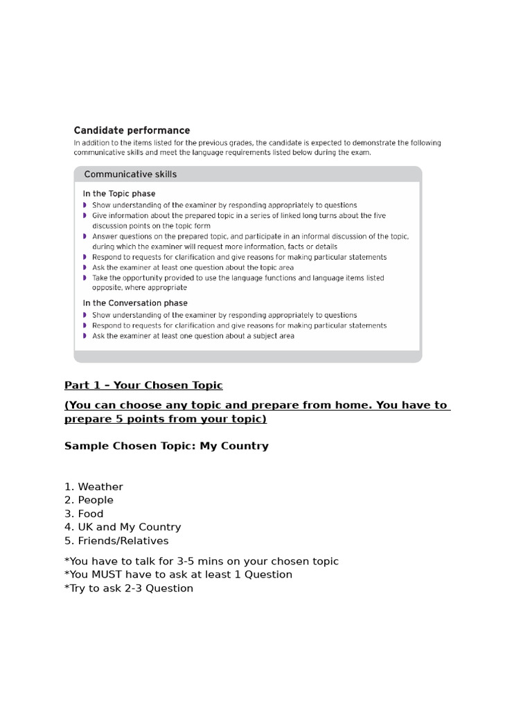 B1 Test | PDF