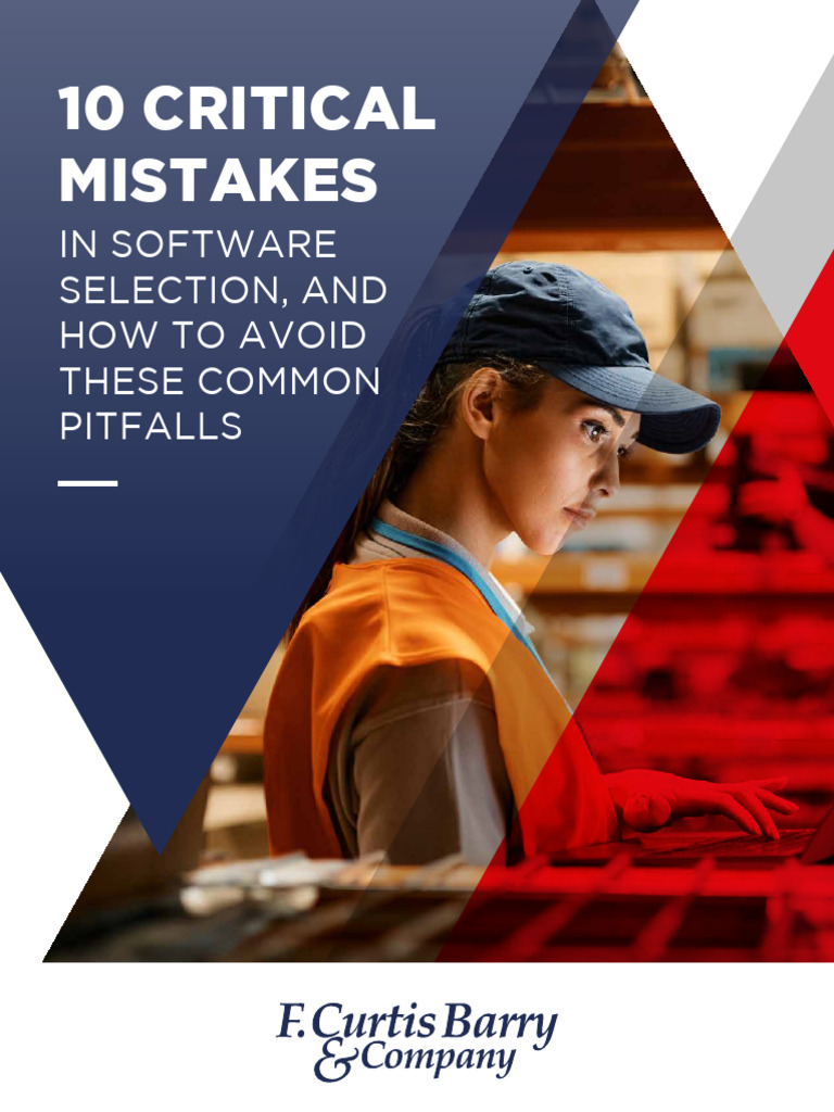 Avoid 10 Software Selection Mistakes | PDF | Software | Lawyer