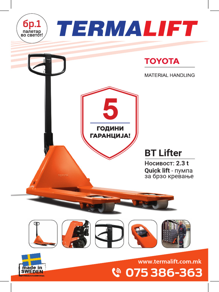 Flaer BT Lifter Termalift | PDF
