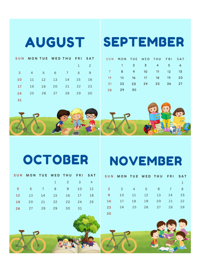 Calendar - Ordinary 4 | PDF