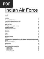 Active Indian Military Aircraft List | PDF | Military Aviation | Aircraft