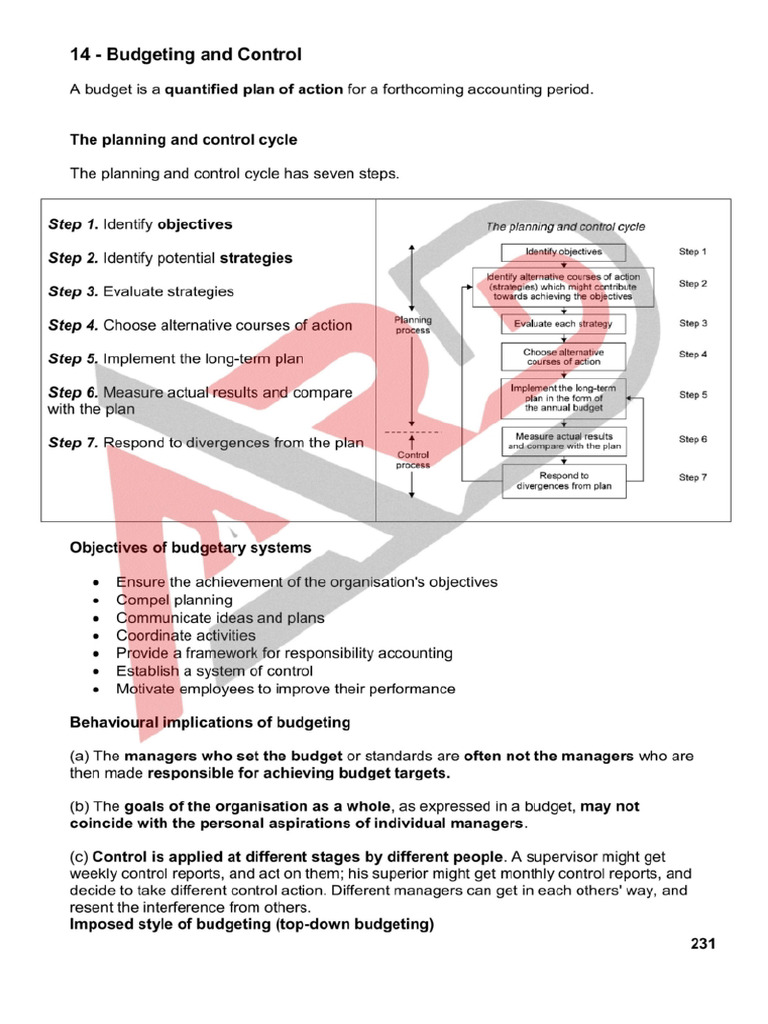 BUDGETING | PDF