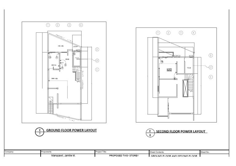 Proposed Two-Storey Power Layout | PDF