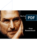 The Leadership Style of Steve Jobs