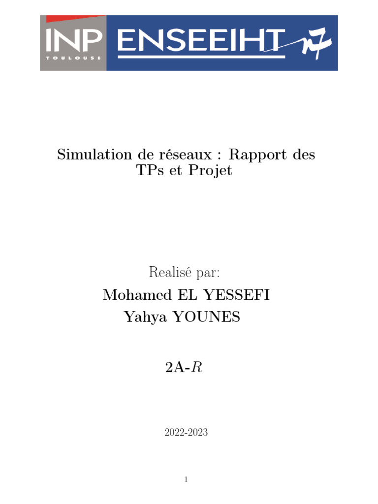Simulation de Réseaux et Méthodes Aloha | PDF | Télécommunications ...