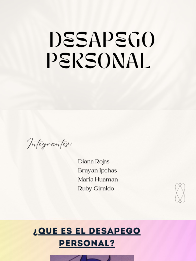 Desapego Emocional: Claves y Ejemplos | PDF | Las emociones | Teoría de ...