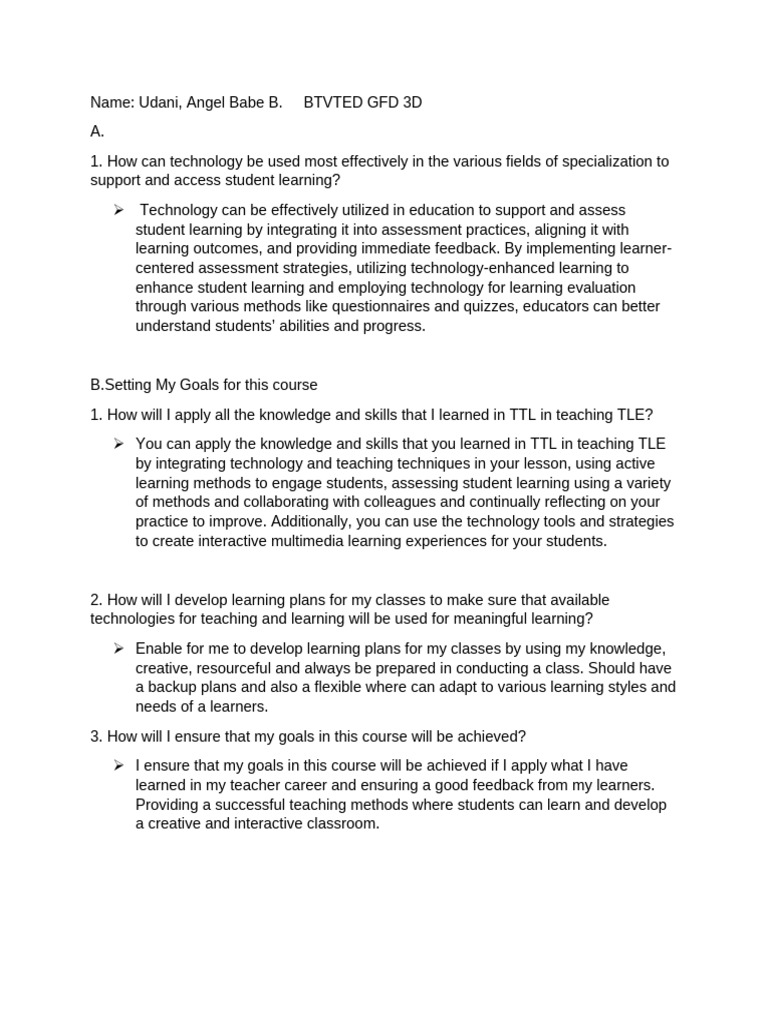 Effective Technology Use in Education | PDF