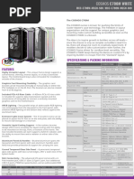 Poweredge r660 Spec Sheet | PDF | Solid State Drive | Computing