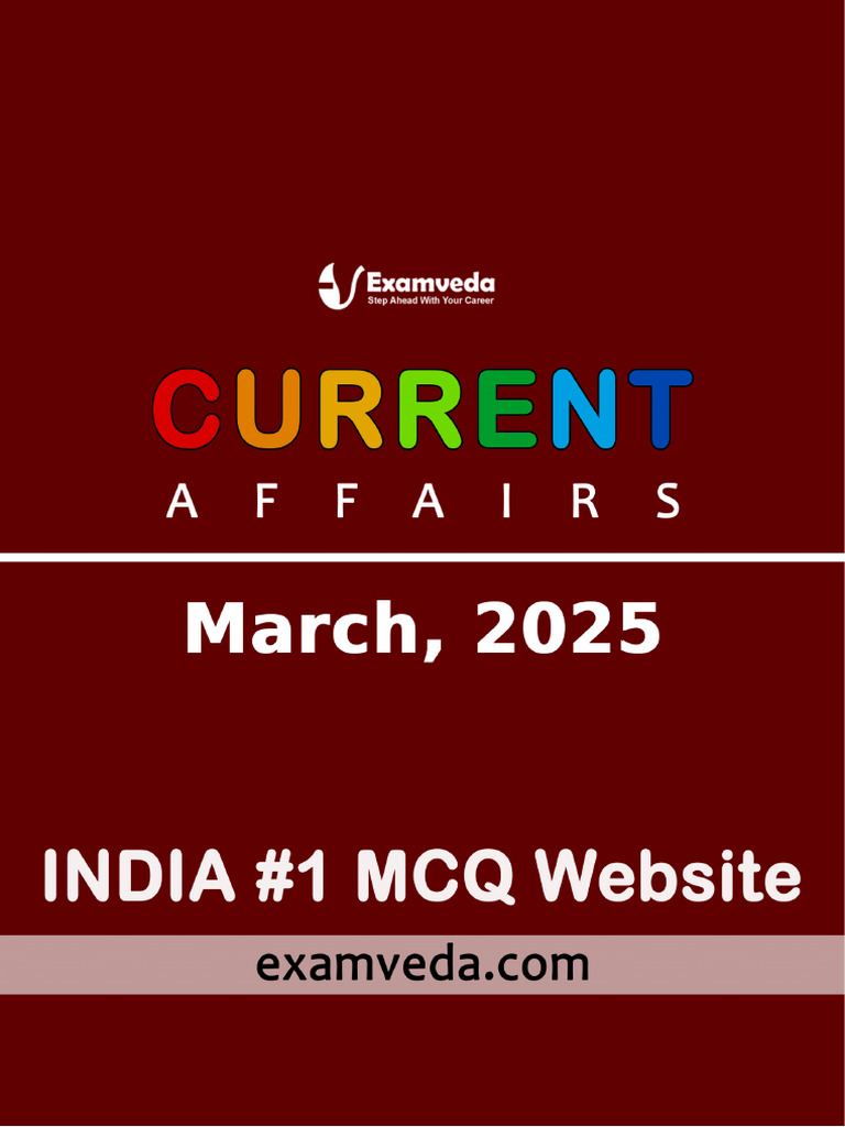 March 2025 India Current Affairs Summary | PDF | Nasa | Supreme Court ...