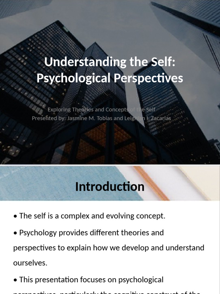 Psychological Perspectives on the Self | PDF | Self Concept | Self Efficacy