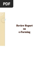 Review Report On E-Farming