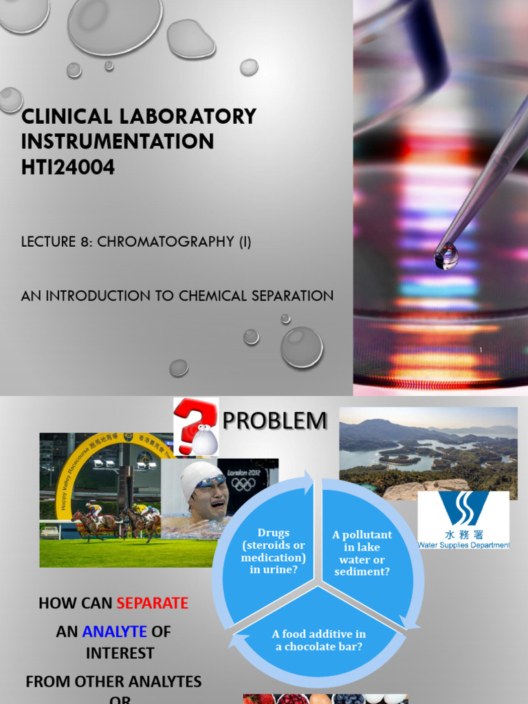 Introduction to Chromatography Techniques | PDF | Chromatography | High ...