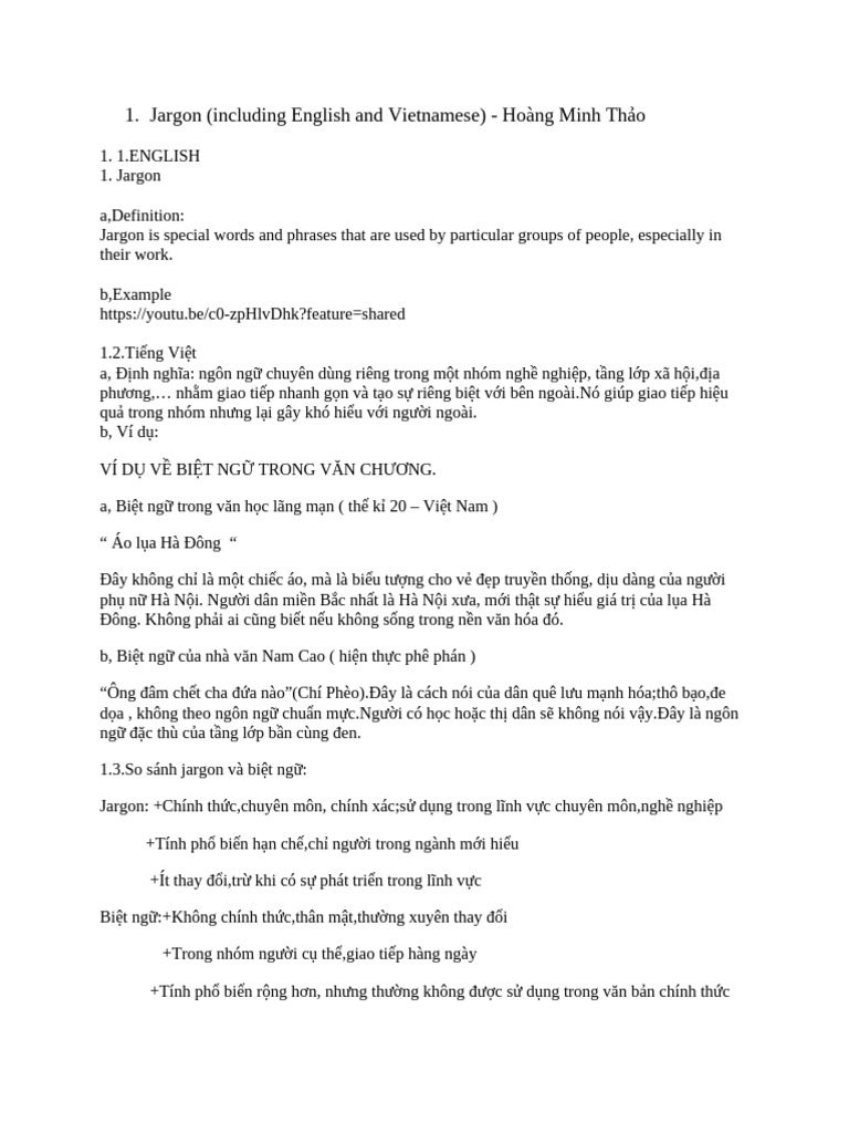 Jargon | PDF