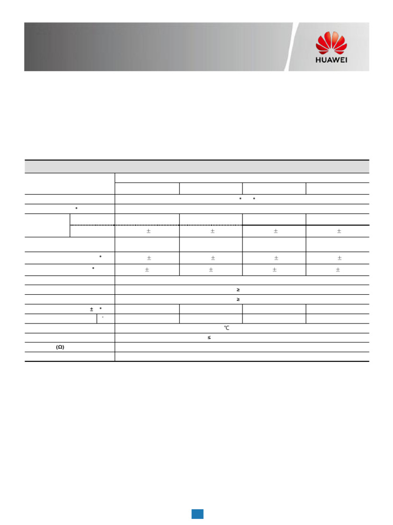 Huawei Datasheet 0001 | PDF