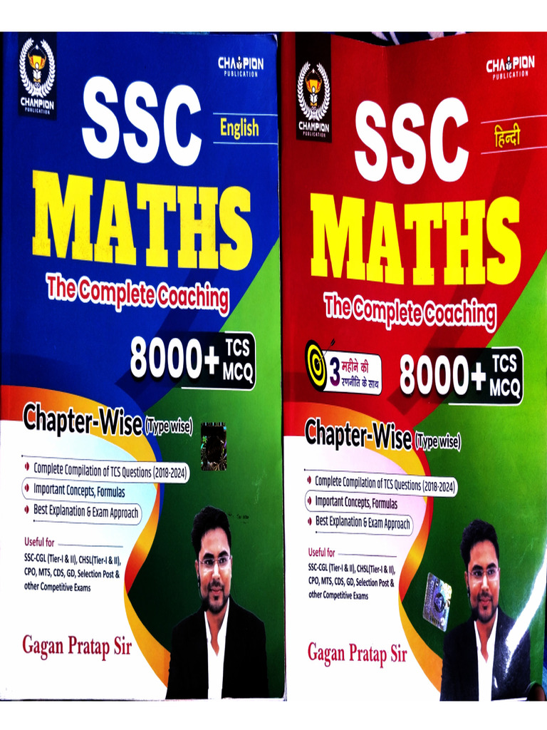 SSC Maths The Complete Coaching 8000 Hindi Medium | PDF