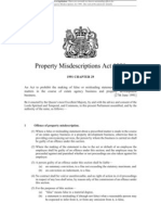 Property Misdescriptions Act 1991