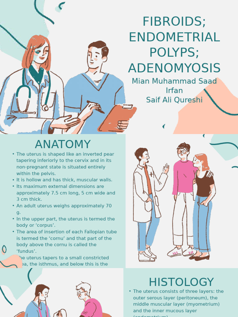 Fibroids Adenomyosis Polyps | PDF | Uterus | Menopause
