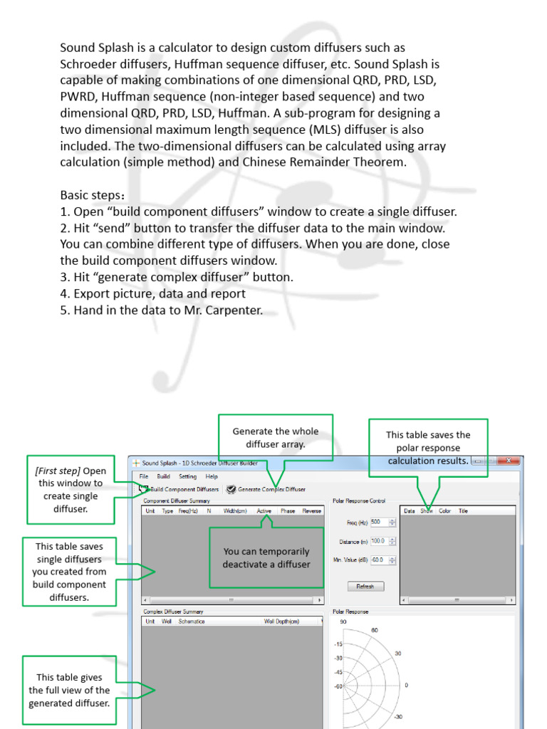 Custom Diffuser Design Calculator | PDF
