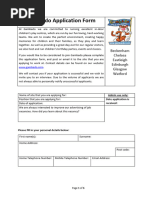 Discord Moderator Application Form | PDF