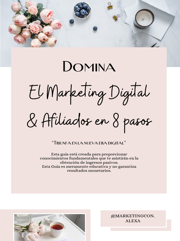 Guía de Marketing Digital y Afiliados | PDF | Publicidad digital ...