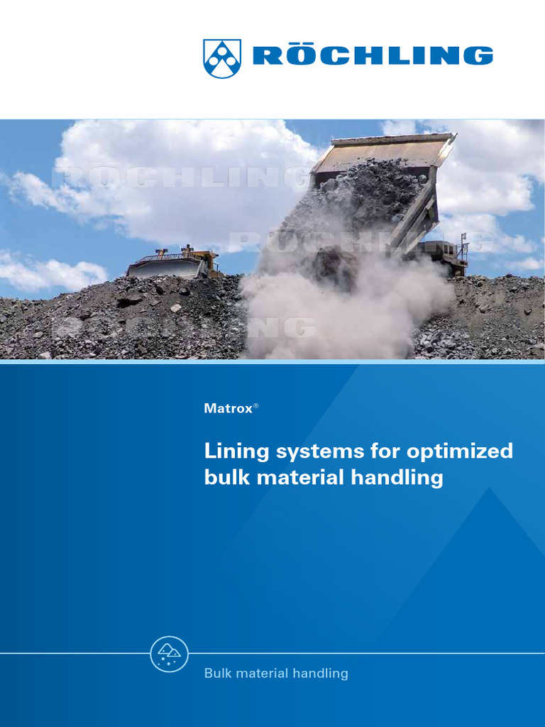 Matrox® Lining Systems for Bulk Handling | PDF | Wear | Screw