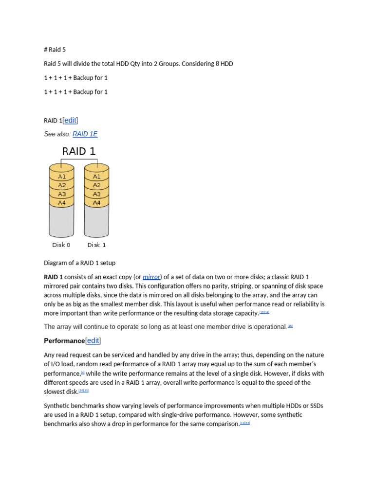 Raid1 5 10 | PDF | Computer Hardware | Data