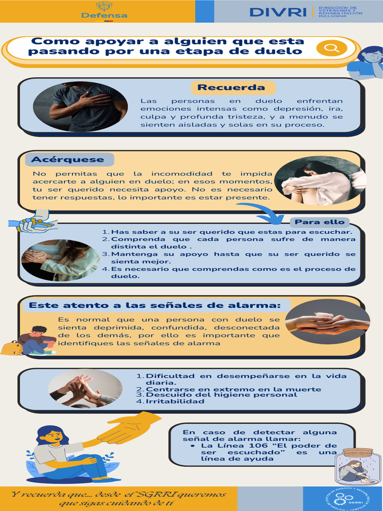 Cómo apoyar a alguien en duelo | PDF