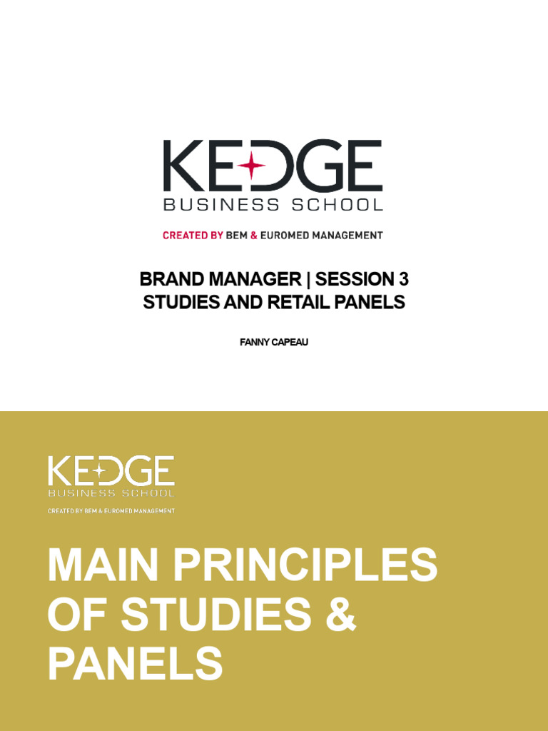 Product Manager - FC - S3 - Retailer Panel - 202409 | PDF | Retail | Brand