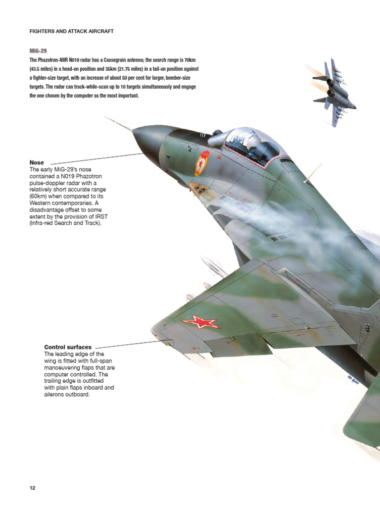 MiG-29 N019 Radar Specifications | PDF