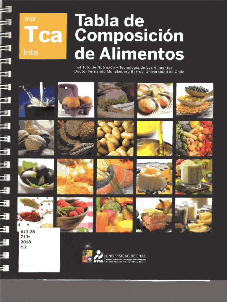 Tabla de Composición de Alimentos INTA (2018) | PDF