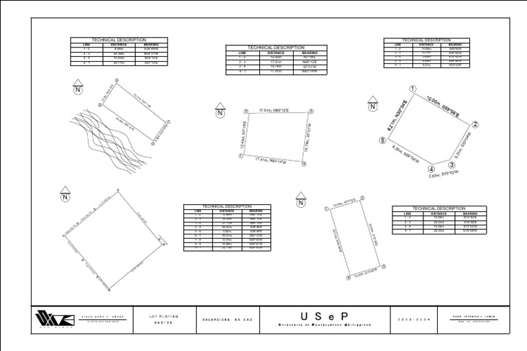 Technical Description of Survey Lines | PDF
