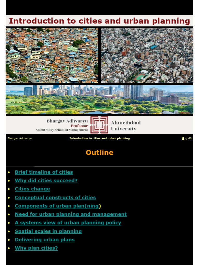 Urban Planning: Cities and Development Insights | PDF | Economies Of ...
