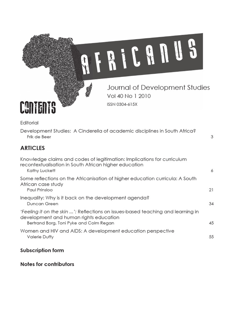 Curriculum Africanisation in Higher Ed | PDF | Knowledge | Pedagogy