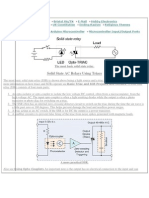 Solid State AC Relays Using Triacs