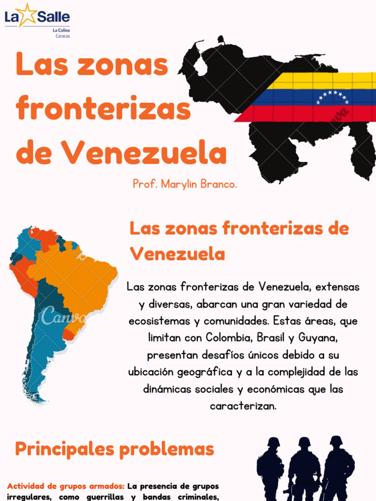 Problemas en las Zonas Fronterizas de Venezuela | PDF