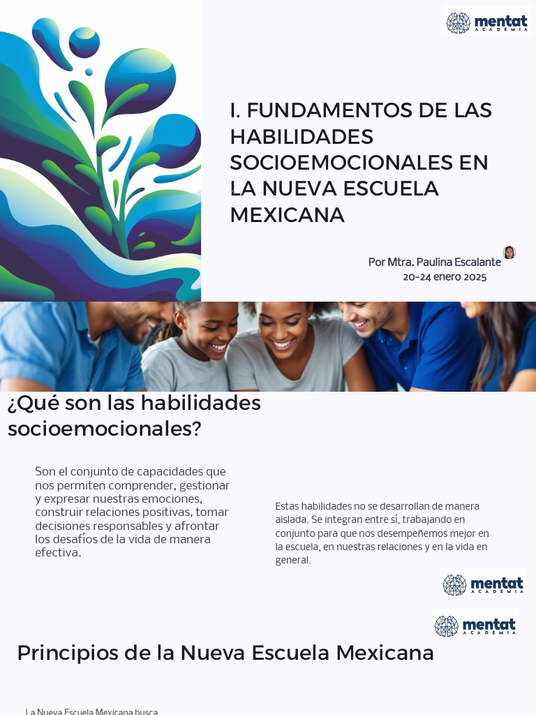 Habilidades Socioemocionales en la NEM | PDF | Las emociones ...