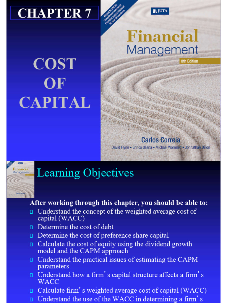 Understanding Weighted Average Cost of Capital | PDF | Cost Of Capital ...