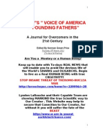 Survival Journal 15.3.2012 Americas New Voice