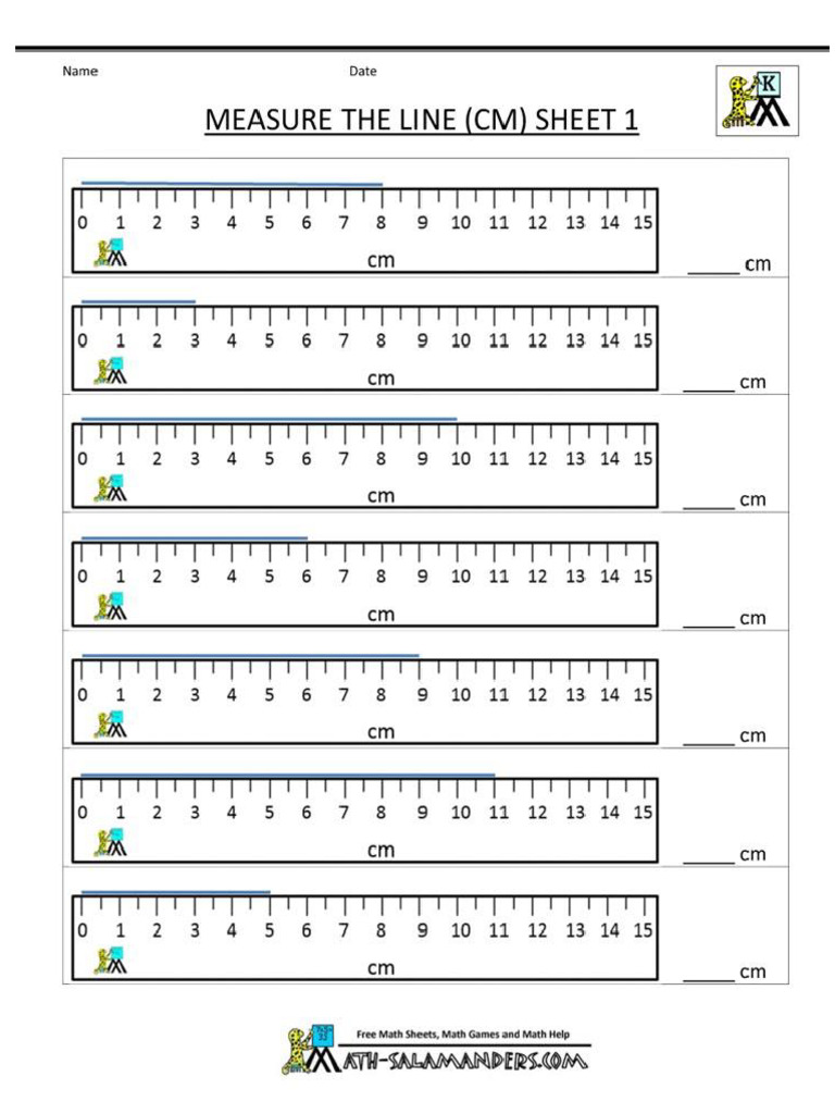 Measuring Length Worksheets | PDF