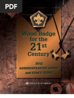 Wood Badge 2011 Admin Guide and Syllabus