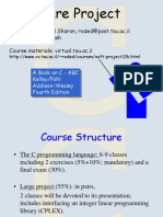 Software Project: Instructor: Roded Sharan, Roded@post - Tau.ac - Il TA: Dana Silverbush Course Materials: Virtual - Tau.ac - Il