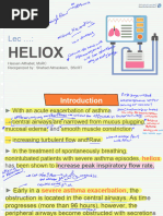 Heliox Therapy Flow Calculations | PDF | Respiration | Gases