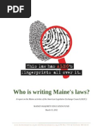 Download Who is Writing Maines Laws by MainesMajority SN85472333 doc pdf