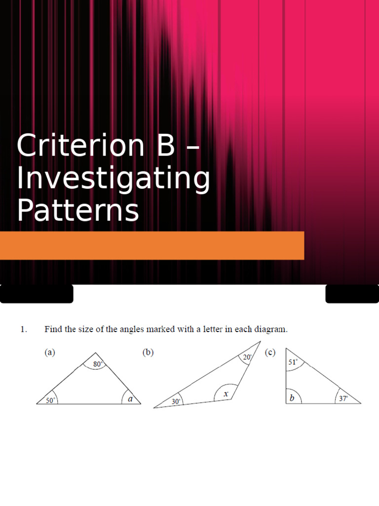 3.3 Angles in Triangles and Quadrilaterals Lesson | PDF
