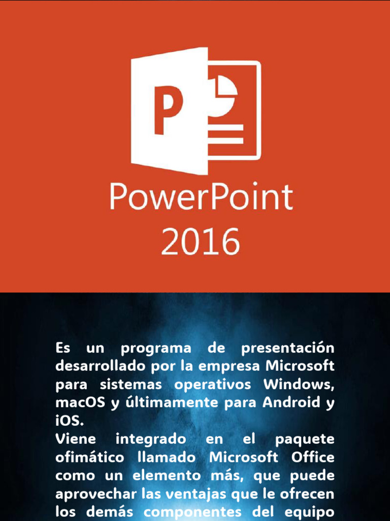Características y funciones de PowerPoint | PDF | Microsoft PowerPoint ...
