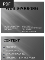 Web Spoofing