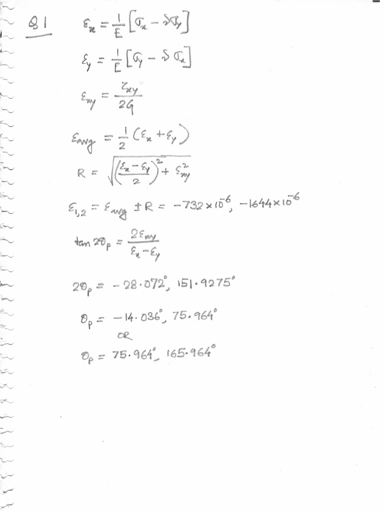MoS 2022 End-Sem Soln | PDF