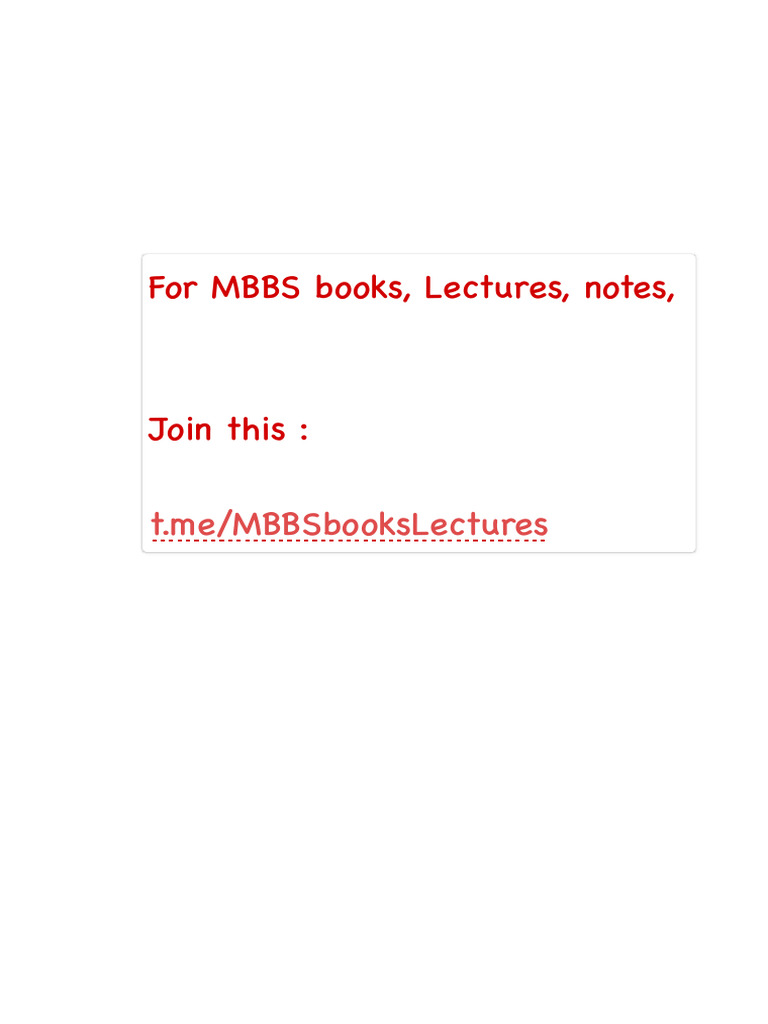 MBBS Material Notes | PDF